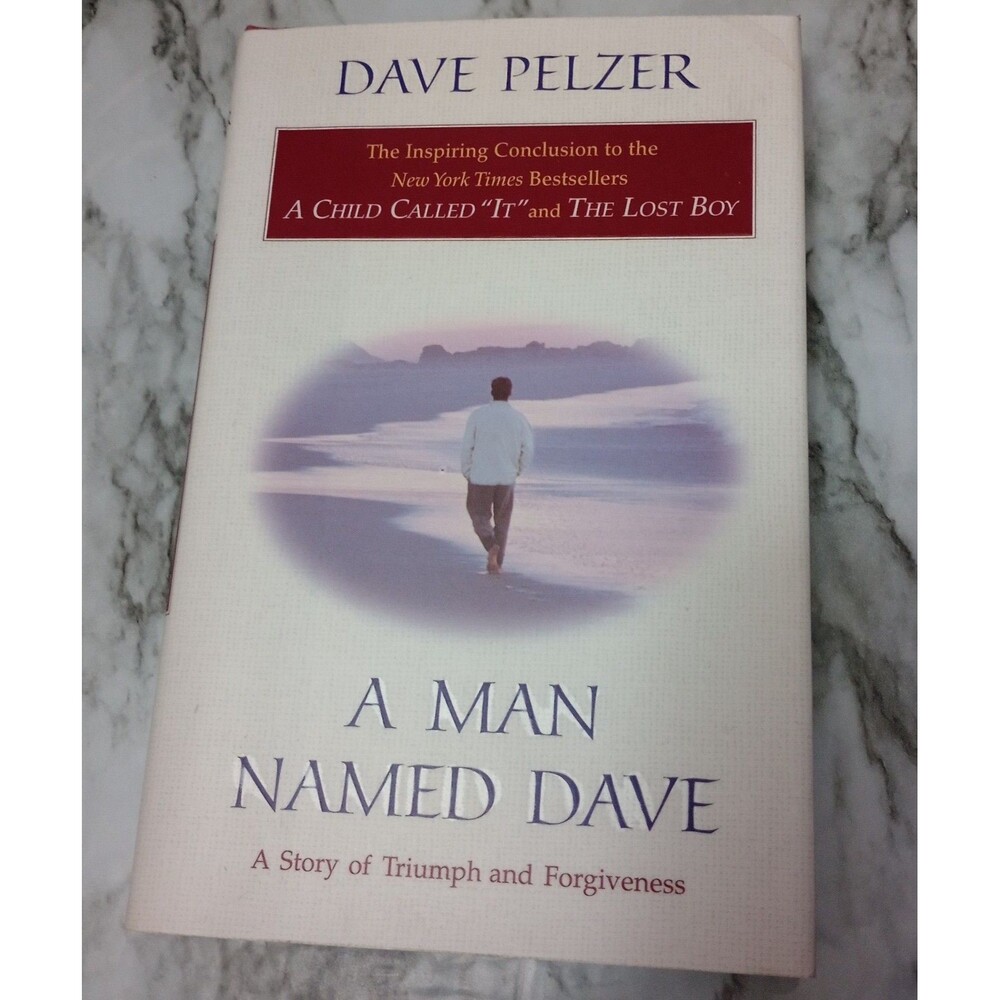 A Man Named Dave- Hardcover with Dust Jacket by Dave Pelzer